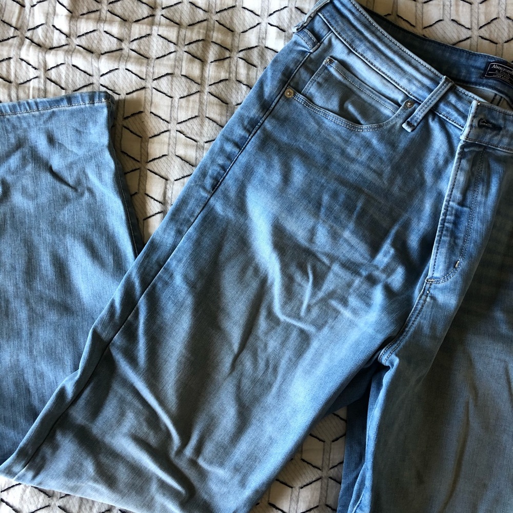high rise skinny jeans